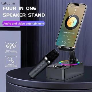 Giá đỡ điện thoại tutu 4in1 Loa di động có Mic Loa không dây có 360°Giá đỡ điện thoại VN