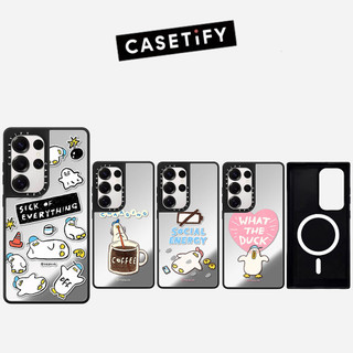Từ Tính Hét Chơi Gương Vịt Cứng Phone Case Dành Cho Samsung Galaxy S26 25 24 23 UItra S26 25 24 23 Plus Vỏ Bảo Vệ Chống Sốc