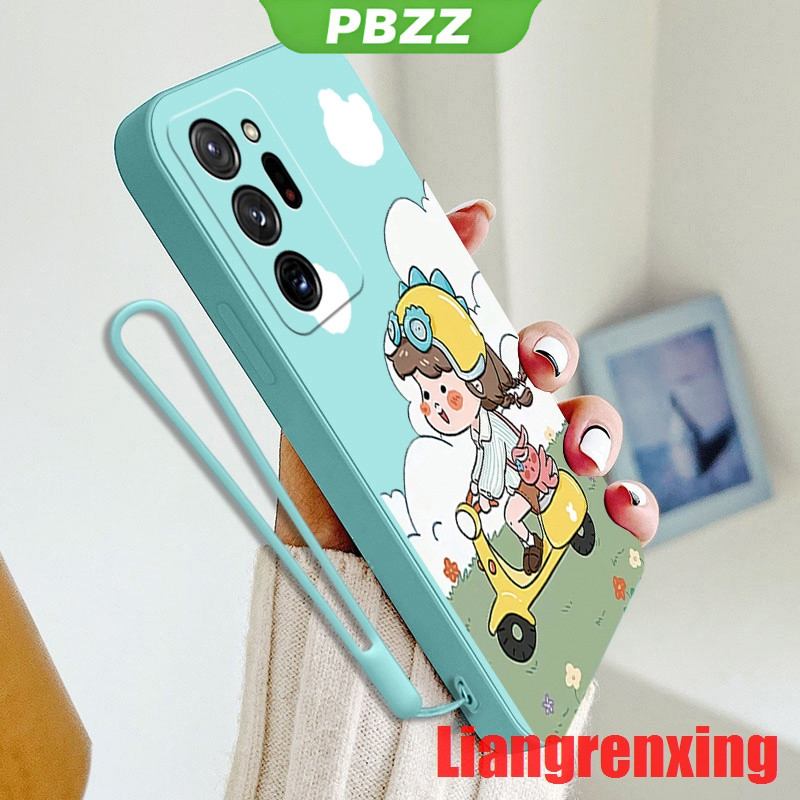 ốp lưng  samsung note 20 ultra samsung note20 Ốp Điện Thoại Silicone Mềm Chống Sốc Cho samsung note 20 ultra note 20 / 20 YTMTN01 viền vuông cute