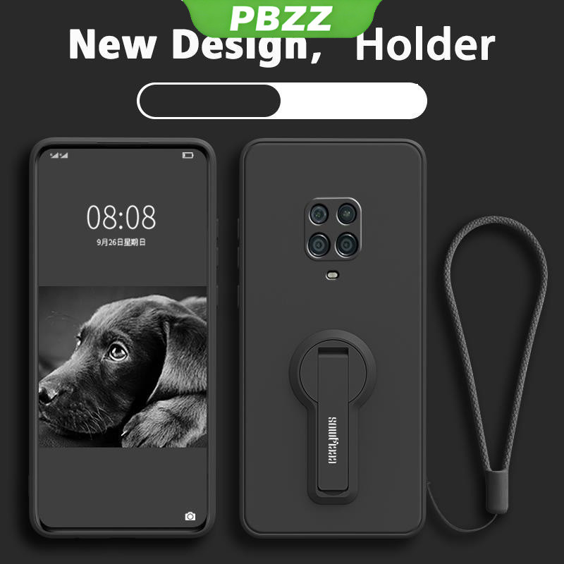 ốp lưng Ốp điện thoại Redmi Note 9S Xiaomi Redmi Note 9 Pro Ốp mềm Ốp chống sốc mịn bảo vệ silicon lỏng thiết kế mới 360 ° với giá đỡ ytxzzj01 đẹp viền vuông cute