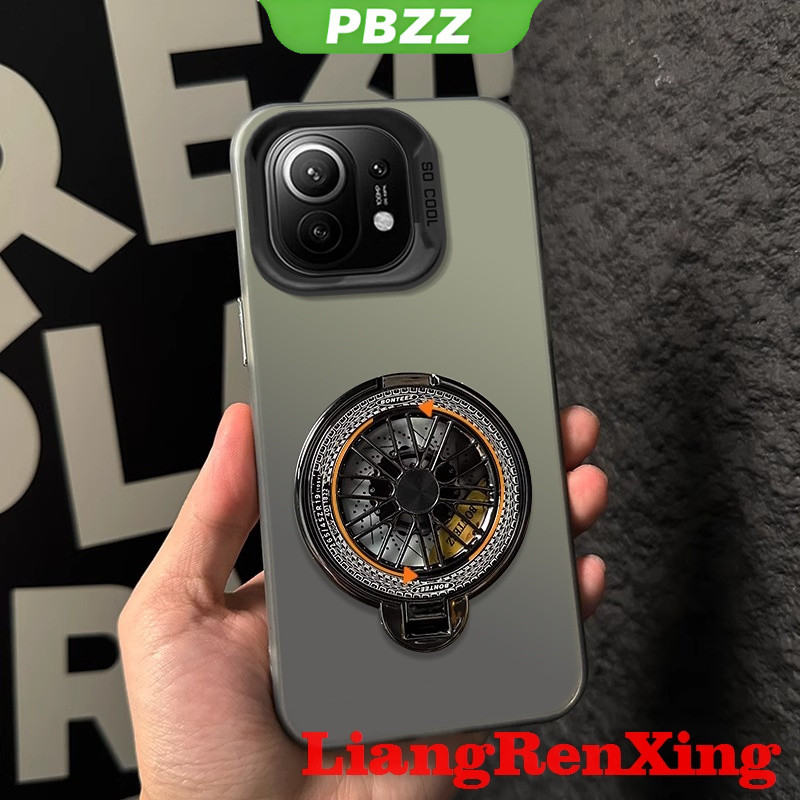 Ốp cho Xiaomi Mi 11 Lite Xiaomi 11 Lite 5G Ne Xiaomi 11T Pro Ốp điện thoại Ốp cứng Ốp bảo vệ TPU Ốp chống sốc thiết kế mới thẩm mỹ có giá đỡ cho nam giá đỡ con quay hồi chuyển