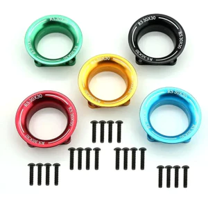 30 * 30mm Động Cơ Kim Loại ESC Quạt Làm Mát Nắp Đầu Vào Không Khí Hood Kênh Làm Mát Cho 1 / 10 HSP Sakura D3 D4 XIS XI HSP Tamiya Yokomo HPI