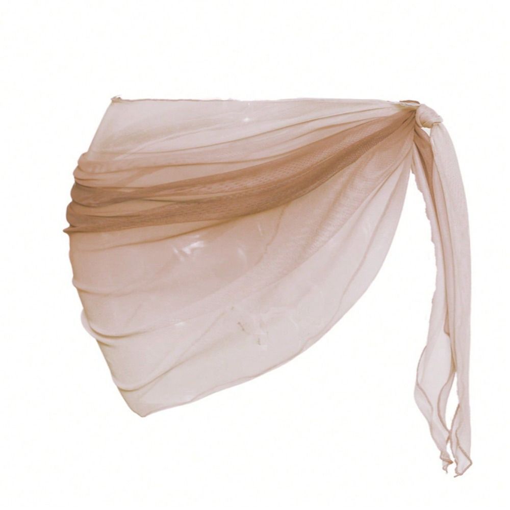 Đầm đi biển NICOLOO, Chất liệu voan Áo tắm dài ngắn Coverups, Thiết kế gợi cảm Vải Sheer Bảo vệ UPF Thoáng khí khô nhanh Sarongs Đồ bơi