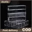 Doutie 1 Chiếc Xe Chống Bụi Chống Đấm Dính Tường Trong Suốt Hộp Bảo Quản 1: 64 Acrylic Xe Hiển Thị Hộp Cho Xe Mô Hình Tủ Đồ Chơi Ra VN