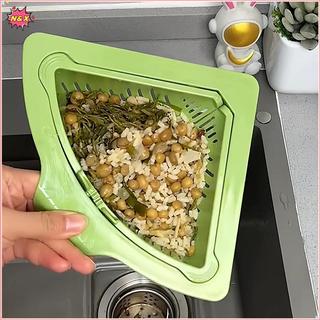 Giỏ thoát nước bồn rửa từ tính hình tam giác N & X Treo rau quả Bộ lọc thoát nước nhà bếp Kệ lưu trữ chất thải thực phẩm.