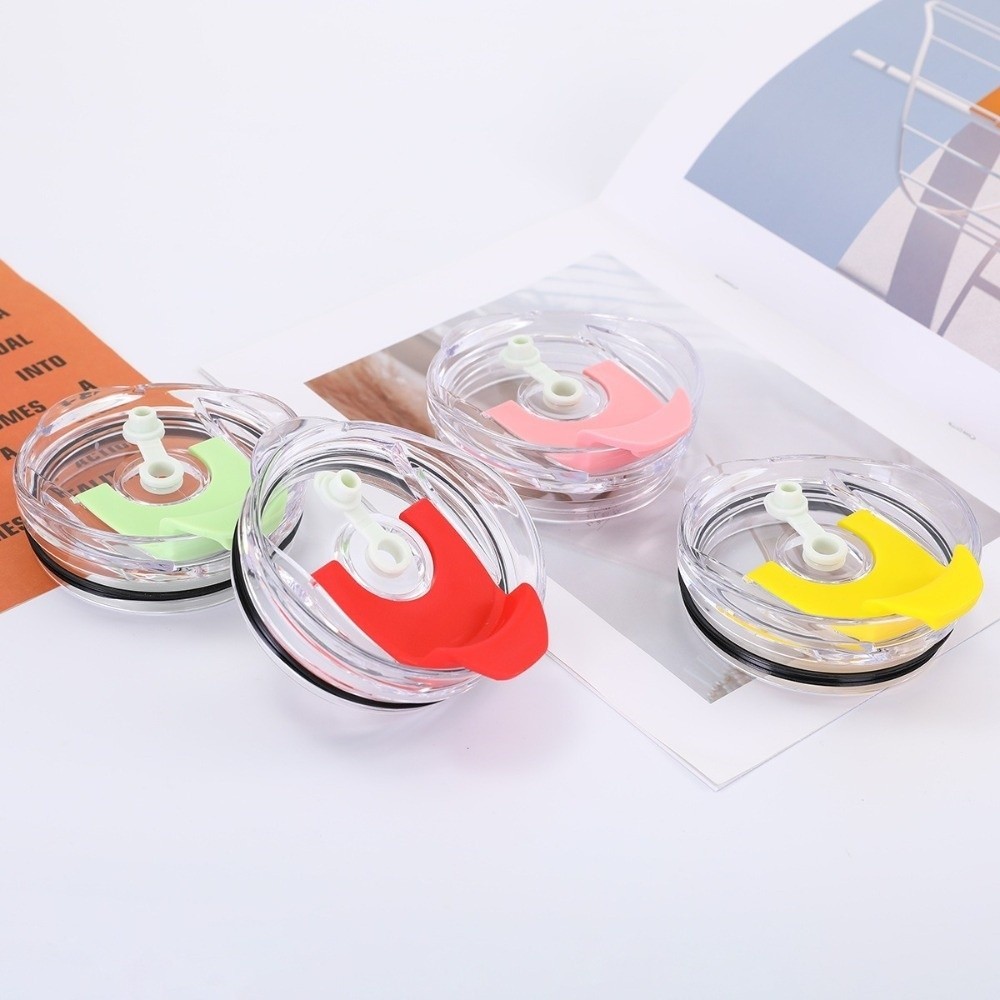 Vỏ chai nước YOLOGO, Thay thế nắp cốc chống tràn, Di động trong suốt 40oz Niêm phong nắp cốc nước Phụ kiện cốc nước