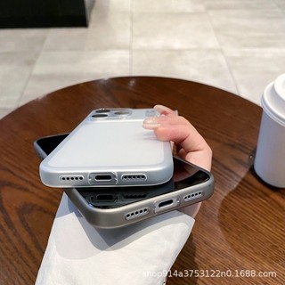 Thích hợp cho Ốp điện thoại chống nhạy cảm siêu mỏng 17promax iPhone 13 / 14 / 15 / 16 Vỏ bảo vệ kim loại trần Hàng hóa giao ngay