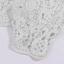 KIN Nữ Tay Ngắn Móc Shrug Rỗng Ren Hoa Mở Phía Trước Mini Cardigan