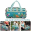 Túi du lịch chần bông OLVIDO, Túi du lịch dung tích lớn Quilting Craft, Túi Tote phong cách Boho Túi xách đường ngắn phong cách cổ điển Cắm trại đi bộ đường dài
