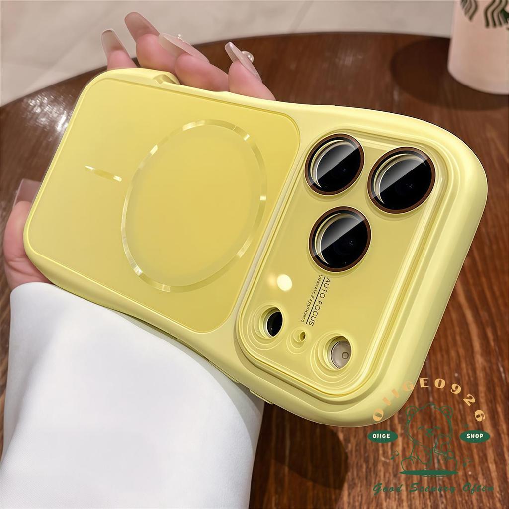 【 Ốp lưng iPhone17 】 Vỏ điện thoại từ tính mờ AG chất lỏng chống rơi iphone17 Pro Max 16 15 14 13 12 cho vỏ iPhone Vỏ mềm silicon TPU chống sốc
