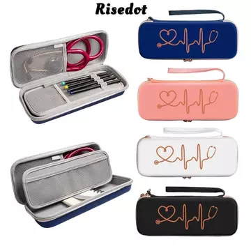 Ống nghe RISEDOT, Hộp lưu trữ EVA đa chức năng, Hộp đựng du lịch chống sốc chống nước di động cho Littmann Classic III