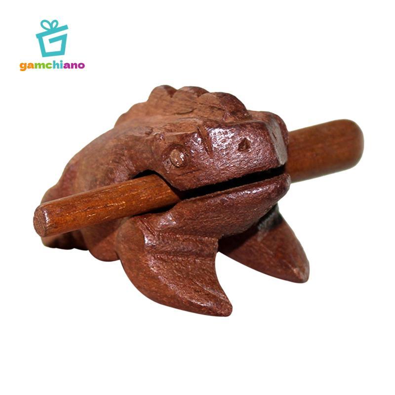 Nhạc cụ Guiro Bộ gõ tay Bộ gõ nhỏ Gỗ Guiro Shaker Ếch Rasp Kết cấu chống trượt di động Thích hợp cho ban nhạc biểu diễn trực tiếp Accompanime