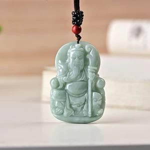 Mặt Dây Chuyền Jadeite Hình Quan Công - Ý Nghĩa cho Nam và Nữ