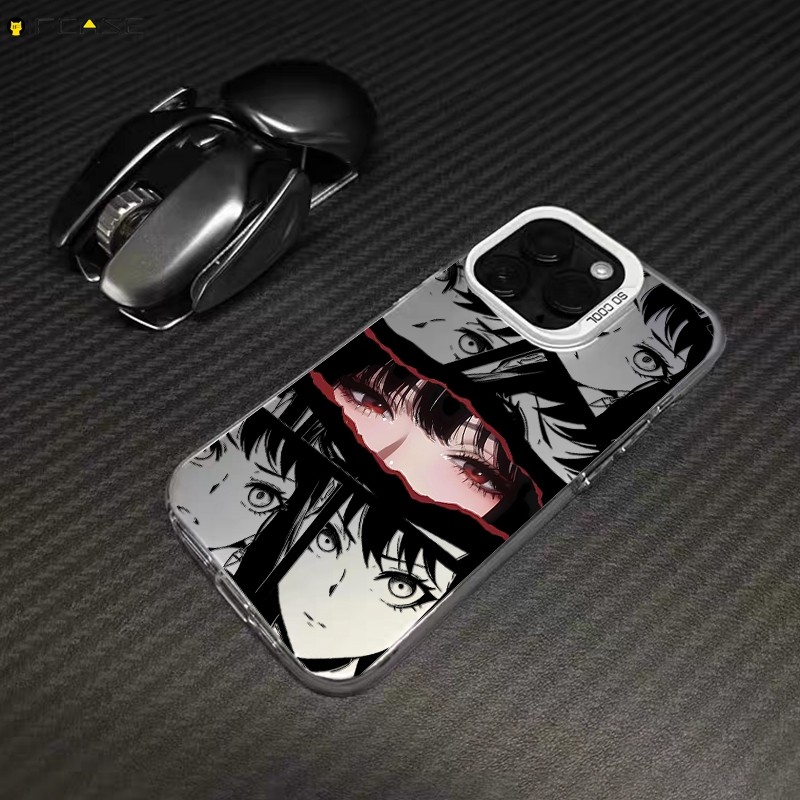 Dành Cho Xiaomi 17 15T 15 14T 14 Civi 13 13T 12 12T 12S 12X Mi 11 Pro Max Ultra 10 Lite 10s Pro 11i 4G 5G Ốp Điện Thoại Anime Truyện Tranh Mắt Đỏ Bé Gái Bé Gái Hoạt Hình Dễ Thương Vỏ Màu Đen