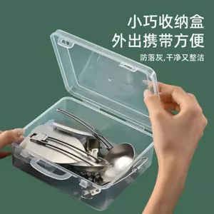 Thìa Gấp Cắm Trại Ngoài Trời Chiên Thìa Canh Thìa Dụng Cụ Nhà Bếp Gia Đình Thép Không Gỉ Dày Nấu Ăn Ngoài Trời Bộ Đồ Ăn