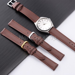8-24mm Full Size Da PU Dây Đeo Đồng Hồ Cho Doanh Nghiệp Họa Tiết Trơn Dây Đeo Đồng Hồ Nam Nữ Thay Thế Đồng Hồ Vòng Tay Dây Đeo Tay