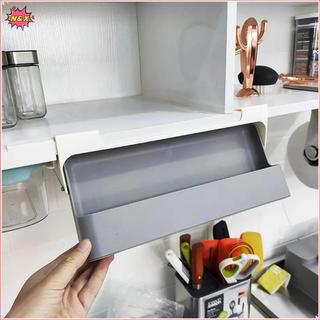 N & X Nhà Bếp Gia Vị Chai Bảo Quản Ra Spice Ra Tự Dính Treo Tường Dưới Tấm Đựng Gia Vị Nhà Bếp Lưu Trữ Ra.