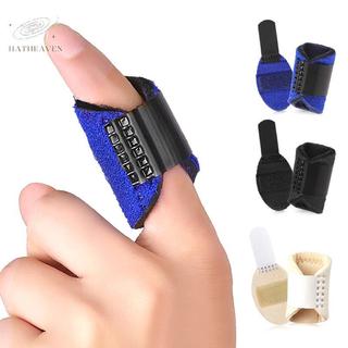 [hatheaven] Giảm Đau Kích Hoạt Cố Định Ngón Tay Nẹp Làm Thẳng Nẹp Có Thể Điều Chỉnh Sọc Sắp Xếp Gãy Nẹp Ngón Tay Corrector Hỗ Trợ Đẹp