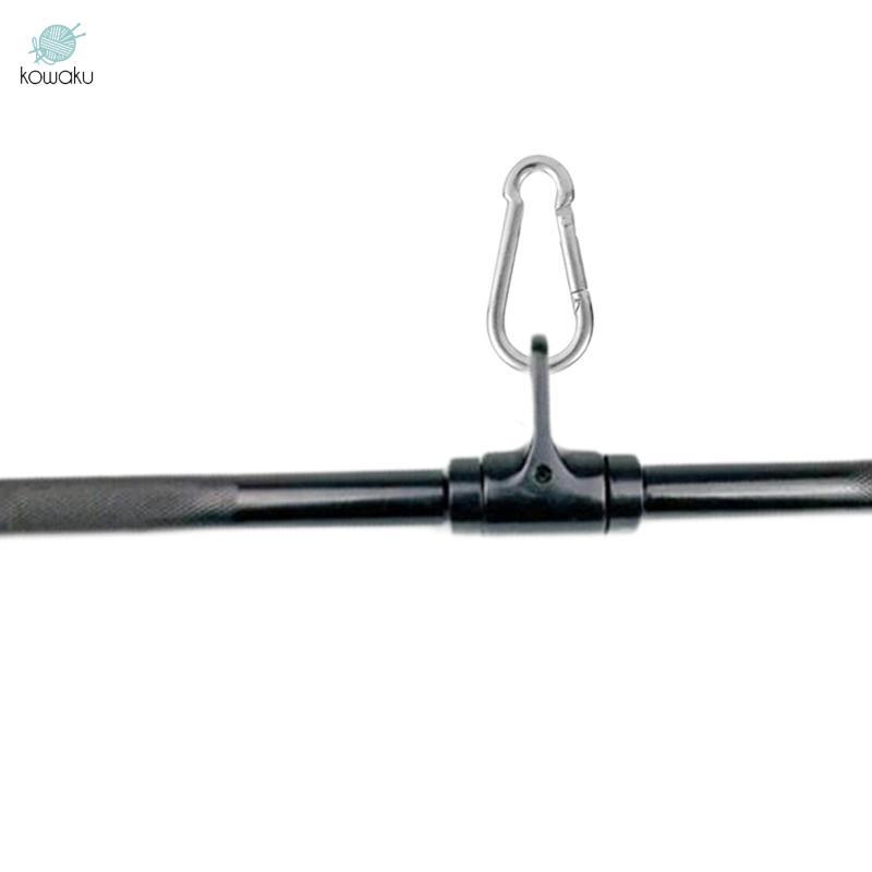 Thanh kéo xuống LAT Tricep Press Down Bar Thép chắc chắn Thanh xoay thanh tạ 20 inch