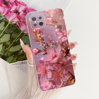 Ốp Trong Suốt Cho OPPO A92s PDKM00 Vỏ Hoa Nơ Mềm Mại Silicon Ốp Lưng Điện Thoại OPPO Reno 4Z CPH2065
