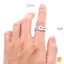 Máy đo kích thước vòng Đo ngón tay Đồng hồ đo nam nữ Trang sức Phụ kiện Dụng cụ mới