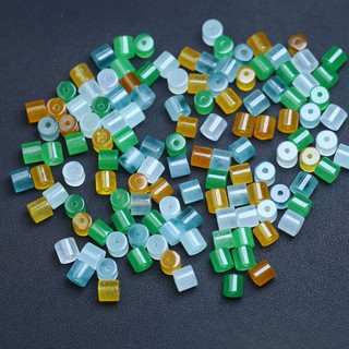 ((Bộ 20 Miếng) Trang sức DIY từ hạt ngọc jadeite Bashan, phù hợp làm vòng cổ hoặcbracelet)