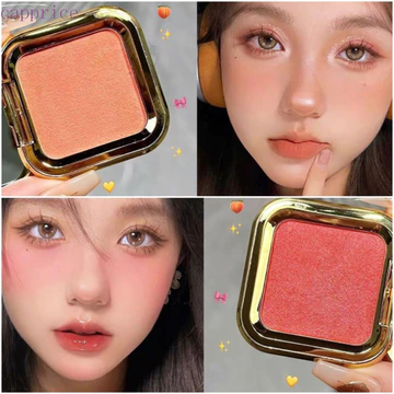Phấn má hồng CAPPRICE, Phấn má hồng làm sáng tự nhiên đơn sắc, Phấn má hồng đường viền khoai tây nghiền Màu sắc có khả năng hiển thị cao má đa năng