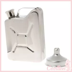COO 5oz Thép không gỉ Jerry Can Hip Bình Rượu Whisky Bỏ Túi Nam