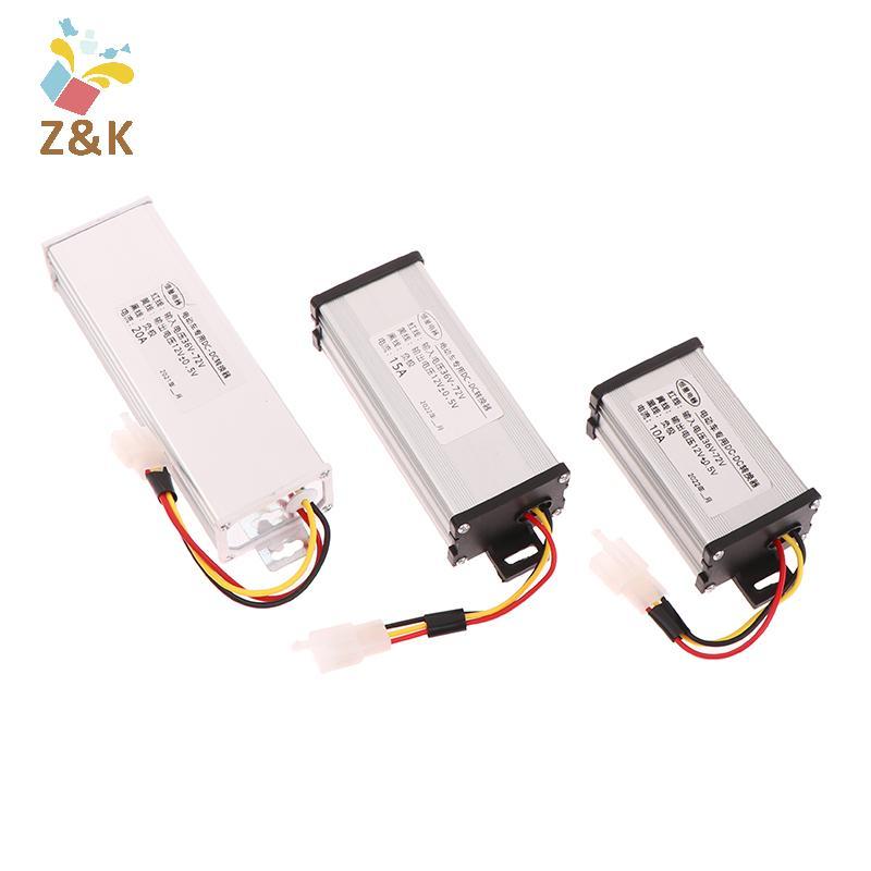 ZK 36 / 48 / 60 / 72V sang 12V 10A 15A 20A 180W Bộ Chuyển Đổi Xe Điện Biến Áp Điện VN