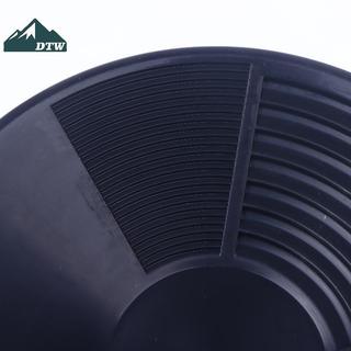 DTW 1 / 3 / 5 Chiếc Chảo Rửa Vàng Ngoài Trời, Thiết Kế Riffle, Bền, Dụng Cụ Khai Thác Kim Loại