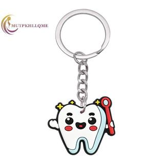 Csndices 10 Chiếc Hình Răng Mô Hình Mô Phỏng Móc Khóa Thời Trang Móc Khóa Hoạt Hình Đáng Yêu Bé Gái Trẻ Em Quà Tặng Mặt Dây Chuyền Răng VN