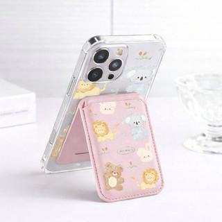 Ví chống sốc họa tiết gấu và sư tử Thích hợp cho iPhone 11 12promax 12 13 14 15 pro max Ốp điện thoại 14promax 15pro 16 Pro max 17 17air 17promax Vỏ