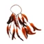 Mũ đội đầu dân tộc IAPPORTUNIA, Băng đô bộ lạc Ấn Độ sang trọng thủ công Boho, Hạt gỗ cổ điển Lông tua rua Phụ kiện tóc Băng đô Bohemian Lễ hội Gypsy