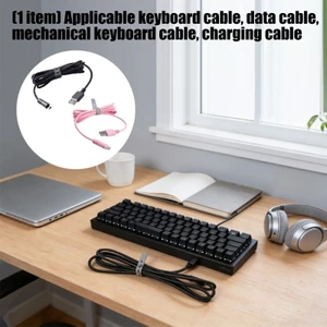 Yoo Bàn Phím Dòng Dây Cáp PVC Thay Thế Cho Blackwidow Phiên Bản Giải Đấu V2 Đồng Bộ Dữ Liệu Nguồn Điện