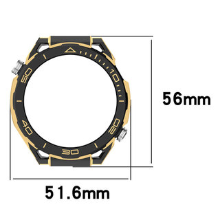 PC Rỗng Đồng Hồ Dành Cho Huawei Watch GT6 Pro 46mm GT5 Pro Đồng Hồ Thông Minh Ốp Lưng Cho Huawei Watch 5 4 Pro Vỏ Đồng Hồ Phụ Kiện