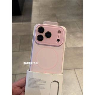 WEIXIN | Apple 17promax Silicon lỏng tương thích Màu trơn đơn giản Thời trang mới Vỏ điện thoại di động từ tính phổ biến dành cho nữ