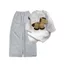 Sét bộ quần áo da cá in Ngựa xám + áo phông oversized hình CON LỪA, lý tưởng -quanaaounisex94