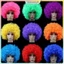 Tóc giả Curl Afro Disco dành cho Nam và Nữ, kèm Băng đô và Váy Lạ Mắt