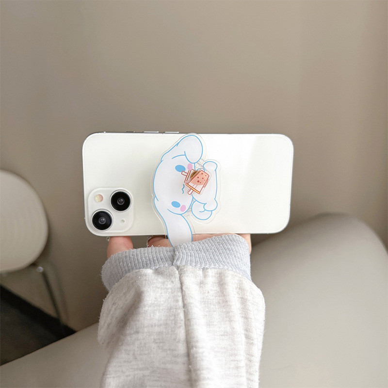 Sanrio Cinnamoroll Hello Kitty Airbag bracket Finger Phone Holder Grips Mobile Phone and Tablet