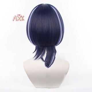 Genshin Impact Scaramouche Cosplay - Tóc Giả Tổng Hợp Chống Nhiệt, Phù Hợp Halloween và Anime Game Wanderer