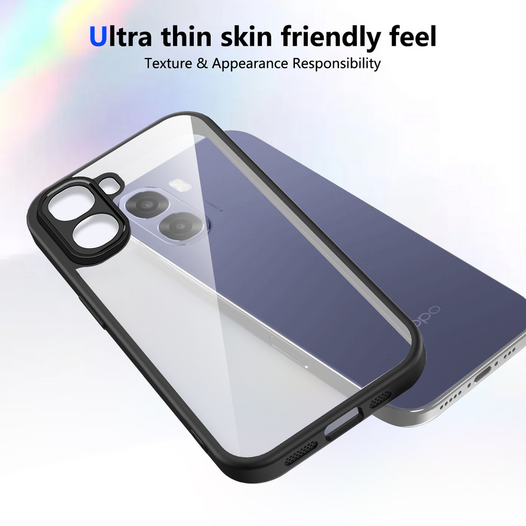 Ốp lưng OPPO A6 5G Vỏ trong suốt mờ thời trang cho Ốp điện thoại OPPO A6 4G