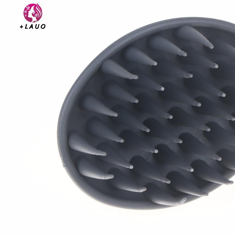 Springevenstar Silicone Da Đầu Bàn Chải Massage Tóc Dầu Gội Massageb Tắm Rửa Chăm Sóc Tóc Gốc Da Đầu Massage Bàn Chải Tắm Salon Dụng Cụ Tóc Springevenstar