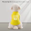 Áo vest thú cưng cỡ S-2XL, GOD GOT ​​In văn bản ME, Có nhiều màu sắc và thoáng khí cho mùa hè, thích hợp cho cả sử dụng trong nhà và ngoài trời, và phù hợp với tất cả chó mèo nhỏ.