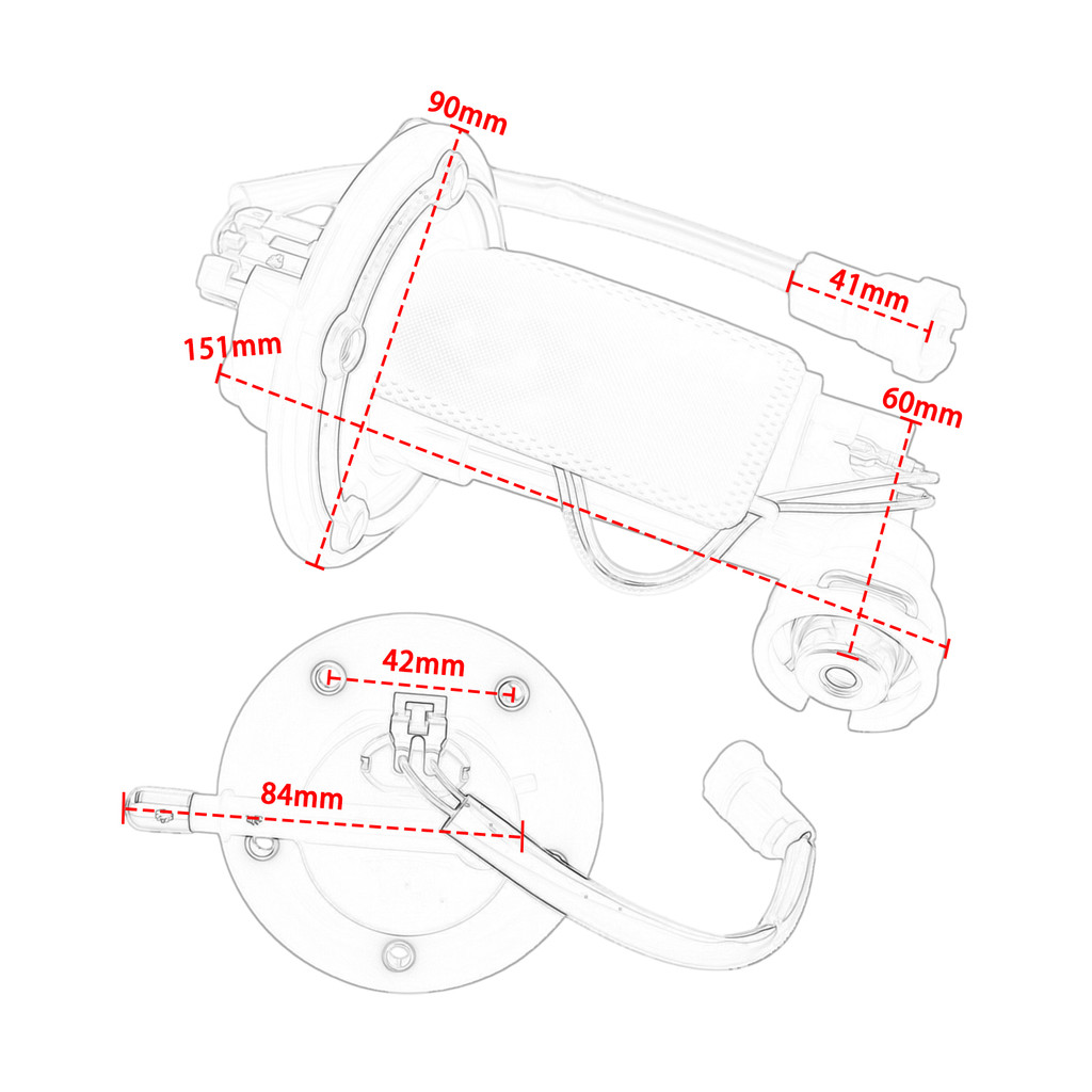 Dành Cho CFMOTO CF 150NK 250NK 400NK 650MT I 650-7 NK400 NK600 Phụ Kiện Xe Máy Bơm Nhiên Liệu Lắp Ráp OE: 6KJ0-150900-10000