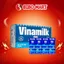 Thùng 48 Hộp Sữa Tươi Tiệt Trùng Vinamilk Ít Đường Giúp Bé Cao Lớn Khỏe Mạnh 110ml 180ml - Bibomart