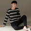 Mùa Xuân, Mùa Thu 2025 Bộ Đồ Ngủ Nam Dài Tay Quần Sọc Homewear Phù Hợp Với Mặc Ngoài Thu Đông