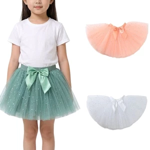 Váy vải tuyn xếp lớp Yoo Váy công chúa Tutu Váy cho bé gái Váy Tutu cho trẻ sơ sinh