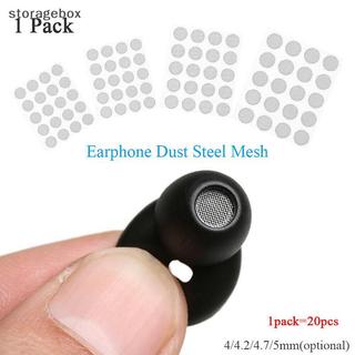 [Hộp đựng] 20 chiếc Tai nghe Lưới thép chống bụi 4mm 4.2mm 4.7mm 5mm Phụ kiện DIY Đẹp