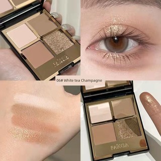🔥 Bảng Phấn Mắt 🔥 có hàng sẵn 2026 bảng mắt khói cảm hứng Y2K edgy Ngày phụ nữ trang điểm đậm Phong cách châu Âu Và Mỹ ♗FAICCIA Fayi Đen Jasmine Bốn Màu Mắt Bóng Tối Khói Trang Điểm Đất Màu Flash Ngọc Trai♪