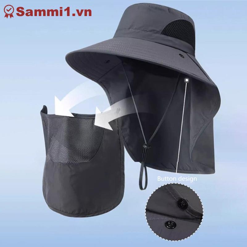 Mũ Chống Nắng Mùa Hè Chống Tia UV, Phù Hợp Nam Nữ Đi Bộ Đường Dài Và Cắm Trại